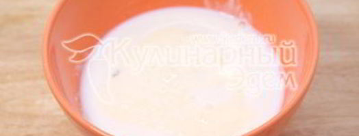 запеканка из макарон с сыром и зеленым горошком. Шаг 3