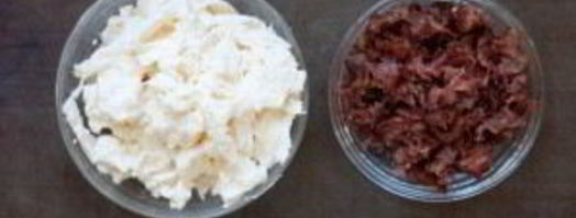 запеканка из макарон с ветчиной. Шаг 4