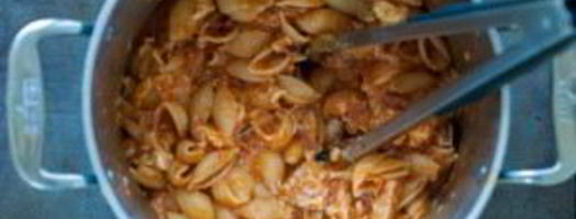 запеканка из макарон с ветчиной. Шаг 5