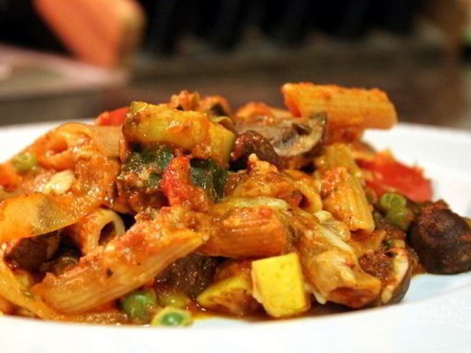 Рецепт запеканки из овощей и макарон