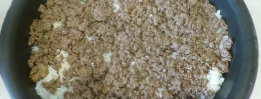 запеканка из риса с фаршем для детей. Шаг 2