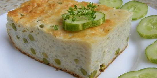 Запеканка из риса в духовке