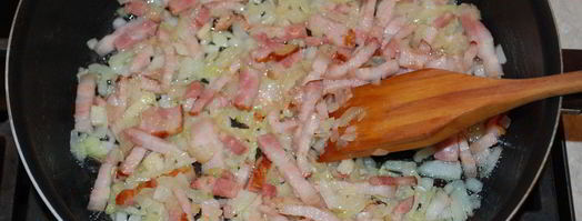 запеканка из тертого картофеля с грудинкой. Шаг 2