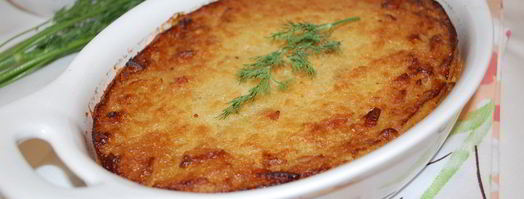 запеканка из тертого картофеля с грудинкой. Шаг 7