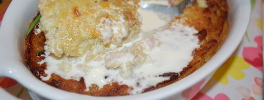 запеканка из тертого картофеля с грудинкой. Шаг 8