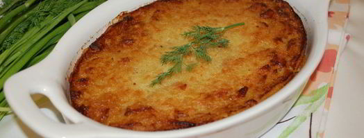 запеканка из тертого картофеля с грудинкой. Шаг 10