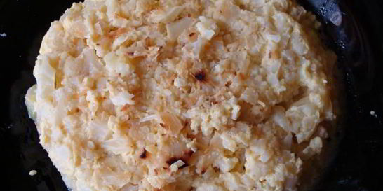 Запеканка из цветной капусты с сыром