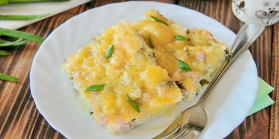 Запеканка из цветной капусты