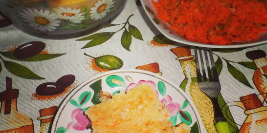 Запеканка из тыквы