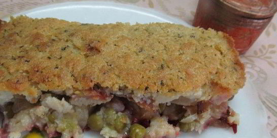 Запеканка из ветчины и картофеля