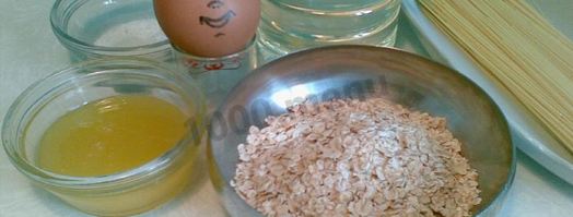 запеканка макароны-мед-овсянка. Шаг 2