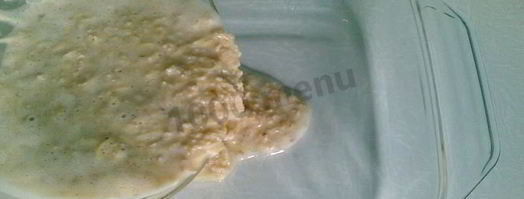 запеканка макароны-мед-овсянка. Шаг 6