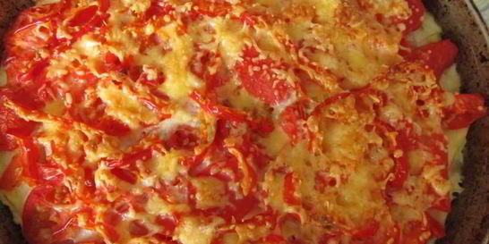 Запеканка овощная с фаршем, сыром