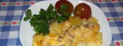 запеканка с брокколи и курицей. Шаг 7