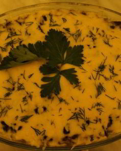 Запеканка с гречкой и грибами