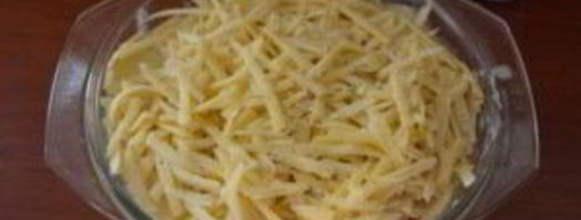 запеканка с колбаской и сыром. Шаг 8