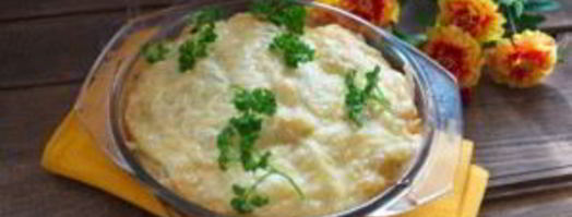 запеканка с колбаской и сыром. Шаг 9