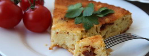 запеканка с вялеными помидорами. Шаг 12