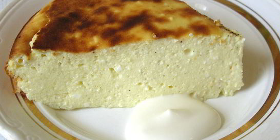 Запеканка творожная без манки