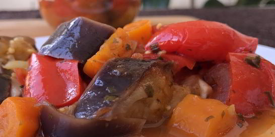 Баклажаны по-гречески на зиму