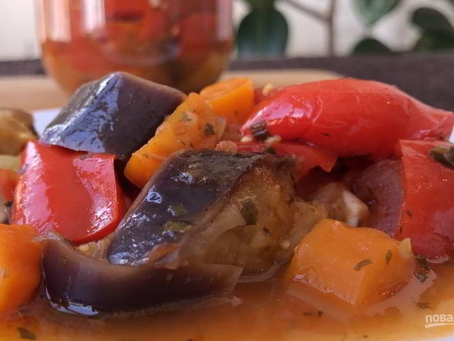 Рецепт баклажанов по-гречески на зиму