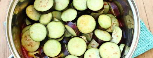 баклажаны в томате на зиму. Шаг 6