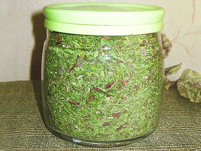 Рецепт ботвы свеклы на зиму