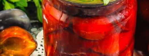 чернослив в собственном соку на зиму. Шаг 10