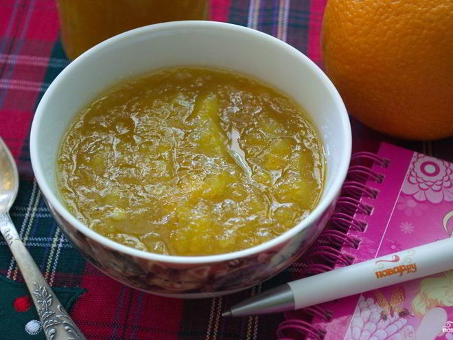 Рецепт апельсинового джема на зиму
