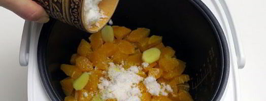 апельсиновый джем в мультиварке. Шаг 2