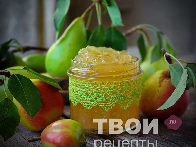 Рецепт джема из груш