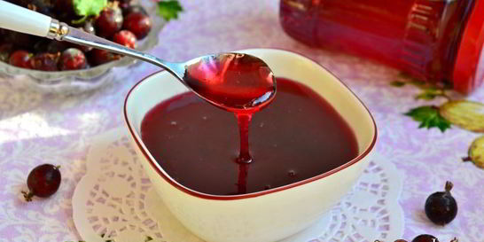 Джем из йошты с мятой на зиму