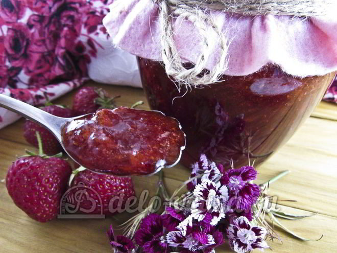 Рецепт джема из клубники