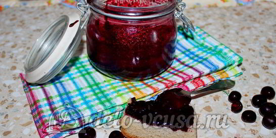 Джем из вишни с желатином