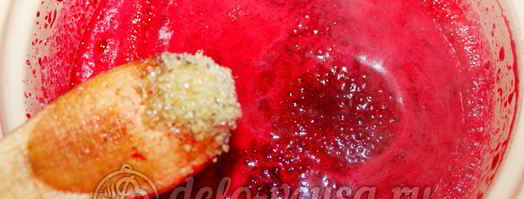 джем из вишни с желатином. Шаг 4