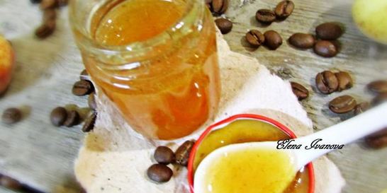 Джем Кофейный абрикос с ванилью