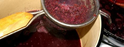 ежевичный джем без косточек с яблоками. Шаг 2