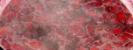 ежевичный джем без косточек с яблоками. Шаг 4