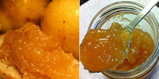 Густой грушевый джем