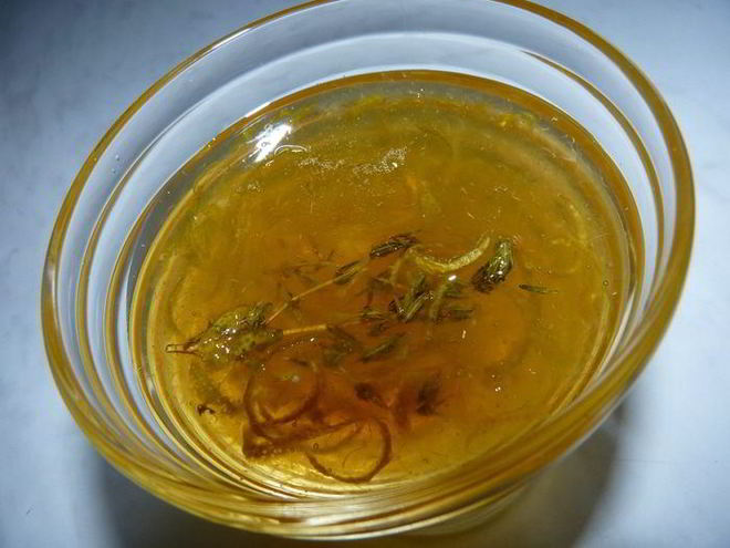 Рецепт лимонного джема с тимьяном