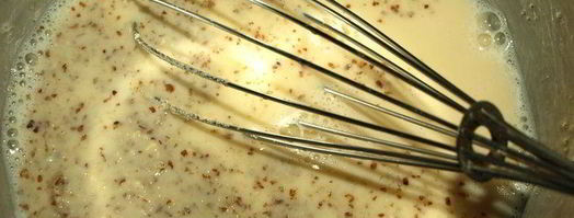 миндальные блинки с клубничным джемом. Шаг 2