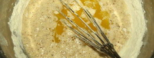 миндальные блинки с клубничным джемом. Шаг 3