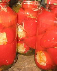 Фаршированный перец на зиму