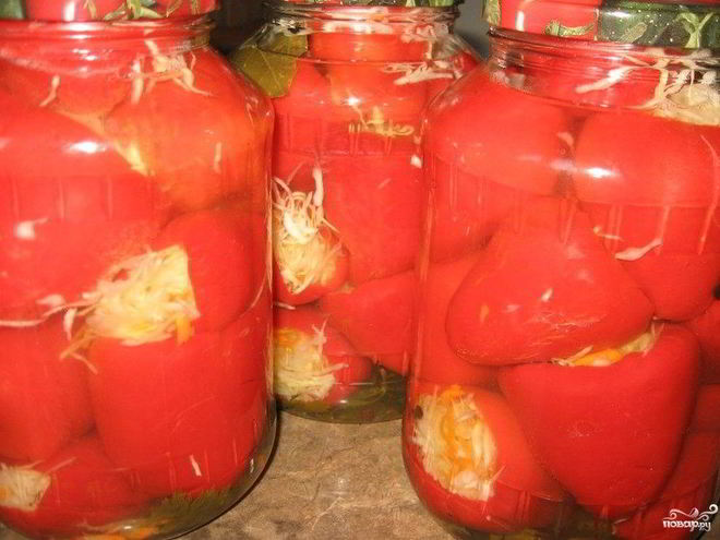 Рецепт фаршированного перца на зиму