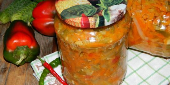 Икра из огурцов на зиму