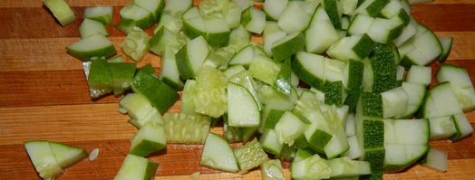 икра из огурцов на зиму. Шаг 2