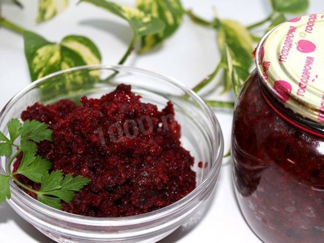 Рецепт икры из свеклы на зиму