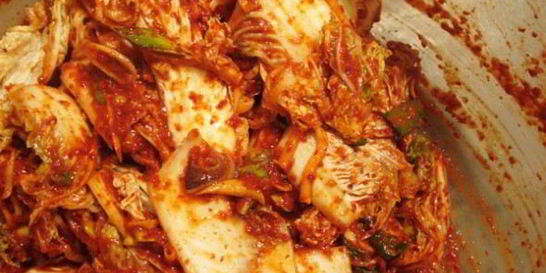 Капуста кусочками по-корейски