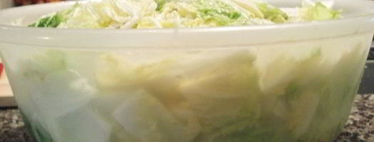 капуста кусочками по-корейски. Шаг 2