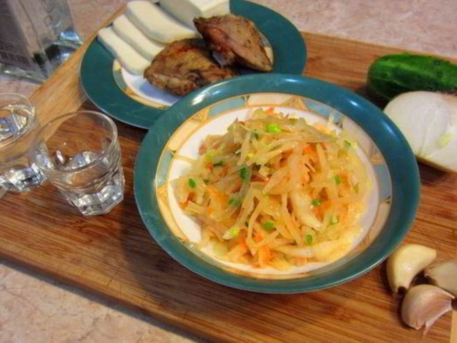 Рецепт капусты квашеной